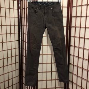 Prana Slim Fit Charcoal Grey Pants